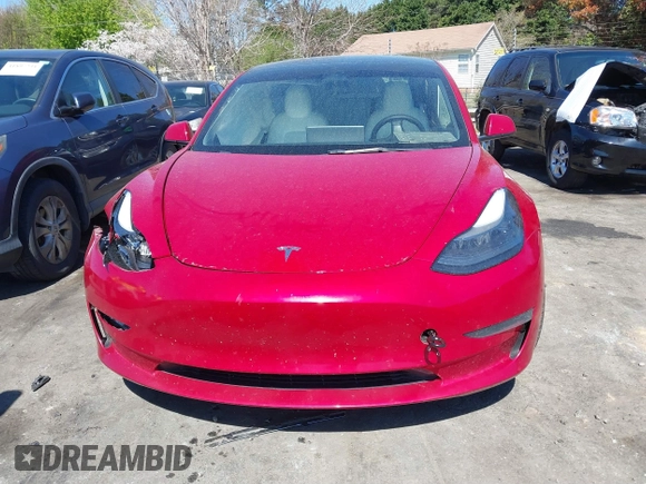 2022 Tesla Model 3 Long Range with VIN 5YJ3E1EB1NF272452, listed as a IAAI auction lot 41897358 with 78,458 mi miles and . Bid and sale history available at DreamBid. Image 12.