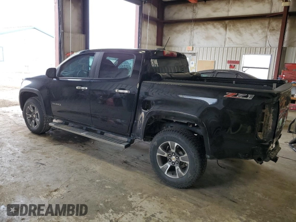 2015 Chevrolet Colorado 4WD Z71 with VIN 1GCGTCE35F1271343, listed as a Copart auction lot 48898704 with 109,608 mi miles and Salvage title. Bid and sale history available at DreamBid. Image 2.