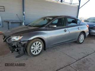 2019 Nissan Sentra S with VIN 3N1AB7AP1KY376706, listed as a Copart auction lot 60245275 with 82,261 mi miles and Salvage title. Bid and sale history available at DreamBid. Image 1.