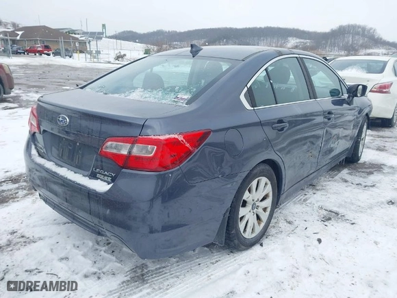 2017 Subaru Legacy Premium with VIN 4S3BNAF67H3059567, listed as a IAAI auction lot 41575063 with 275,719 mi miles. Bid and sale history available at carsss.com. Image 4.