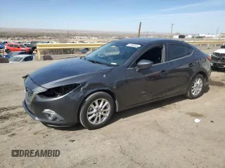 2015 Mazda 3 i Grand Touring with VIN 3MZBM1W73FM235194, listed as a Copart auction lot 47192045 with 139,338 mi miles and Salvage title. Bid and sale history available at DreamBid. Image 1.
