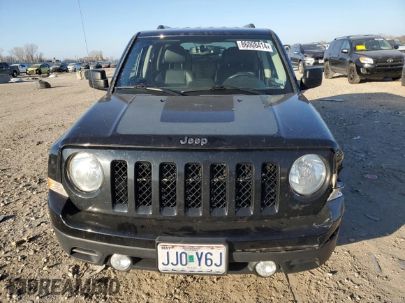 2017 Jeep Patriot Sport SE with VIN 1C4NJPBA5HD131818, listed as a Copart auction lot 86008414 with 87,291 mi miles and Salvage Title. Bid and sale history available at carsss.com. Image 5.