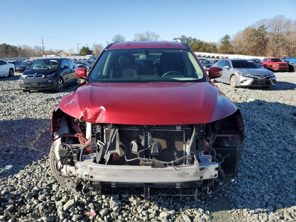 2019 Nissan Pathfinder S with VIN 5N1DR2MN5KC595109, listed as a Copart auction lot 86764374 with 86520 miles and Salvage Title. Bid and sale history available at carsss.com. Image 5.