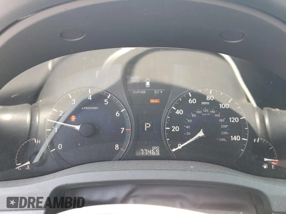 2011 Lexus RX 350 with VIN 2T2ZK1BA0BC043304, listed as a Copart auction lot 61614735 with 77,469 mi miles and Salvage title. Bid and sale history available at DreamBid. Image 9.