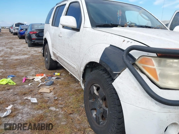 2007 Nissan Pathfinder SE with VIN 5N1AR18W47C609122, listed as a IAAI auction lot 40535039 with 1 mi miles. Bid and sale history available at carsss.com. Image 12.
