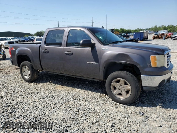 2010 GMC Sierra 1500 SLT with VIN 3GTRKWE38AG160082, listed as a Copart auction lot 52681465 with 251,363 mi miles and Salvage title. Bid and sale history available at DreamBid. Image 4.