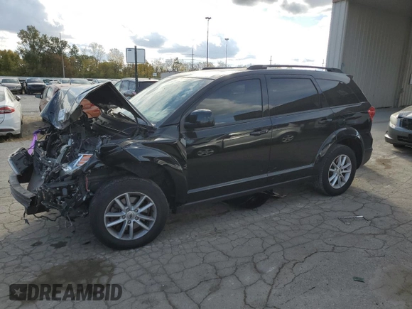 2018 Dodge Journey SXT with VIN 3C4PDCBG1JT252021, listed as a Copart auction lot 75823224 with 82,840 mi miles and Salvage title. Bid and sale history available at DreamBid. Image 1.