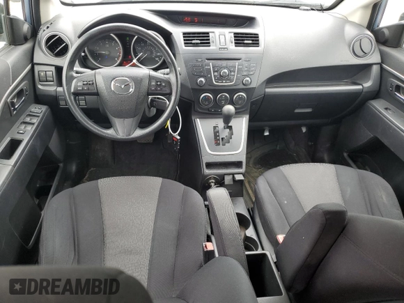 2012 Mazda 5 Sport with VIN JM1CW2BL0C0119766, listed as a Copart auction lot 56065995 with 175,004 mi miles and Salvage Title. Bid and sale history available at DreamBid. Image 8.
