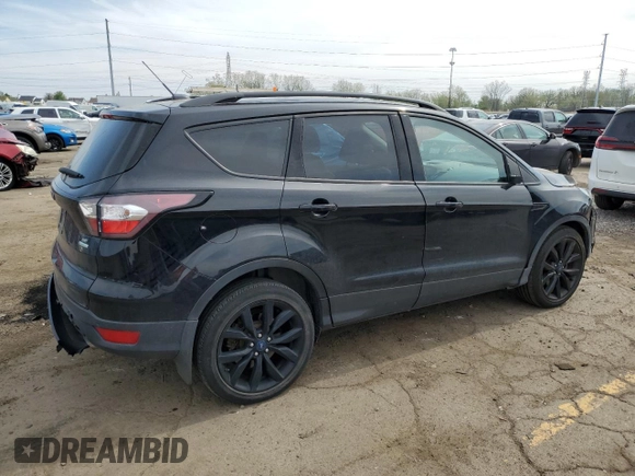 2017 Ford Escape SE with VIN 1FMCU0G98HUE89060, listed as a Copart auction lot 55286815 with 74,957 mi miles and Clean Title. Bid and sale history available at carsss.com. Image 3.