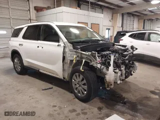 2023 Hyundai Palisade SEL with VIN KM8R24GE1PU499383, listed as a IAAI auction lot 41300477 with 41,527 mi miles. Bid and sale history available at carsss.com. Image 1.
