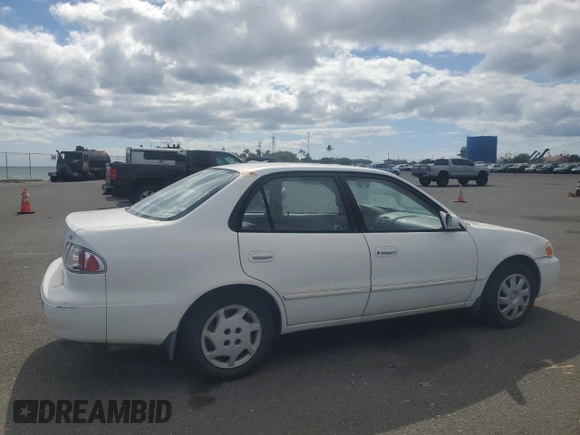 2002 Toyota Corolla CE with VIN 1NXBR12E82Z639666, listed as a Copart auction lot 60925925 with 125,598 mi miles and Clean title. Bid and sale history available at DreamBid. Image 3.