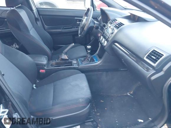 2015 Subaru WRX with VIN JF1VA1A60F9831858, listed as a IAAI auction lot 41360764 with 99,199 mi miles. Bid and sale history available at carsss.com. Image 5.