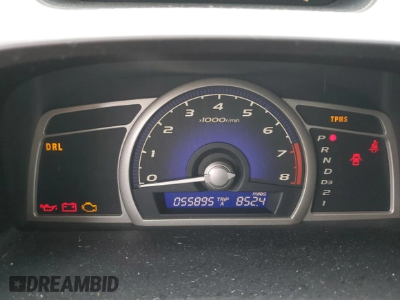 2008 Honda Civic LX z VIN 1HGFA16508L011429, wystawiony jako Copart lot #54947415 z przebiegiem 55 895 mil mil oraz Szkoda całkowita • Salvage title. Historia ofert i sprzedaży dostępna na DreamBid. Obrazek 9.