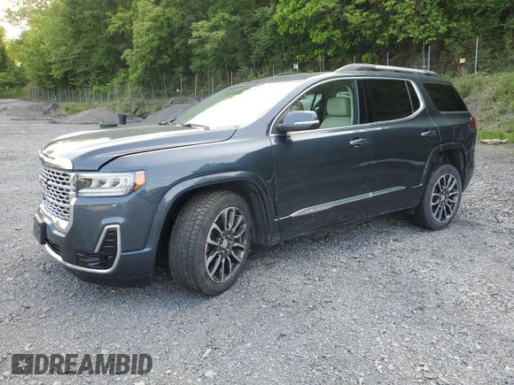 2020 GMC Acadia Denali z VIN 1GKKNXLS3LZ122436, wystawiony jako Copart lot #59465575 z przebiegiem 53 583 mil mil oraz Szkoda całkowita • Salvage title. Historia ofert i sprzedaży dostępna na DreamBid. Obrazek 1.