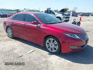 2016 Lincoln MKZ with VIN 3LN6L2GK2GR631195, listed as a IAAI auction lot 42001190 with 66,485 mi miles. Bid and sale history available at carsss.com. Image 1.