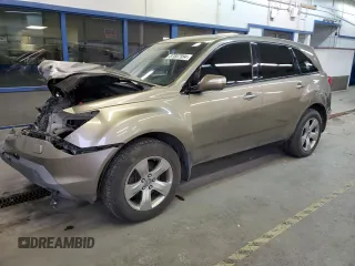 2009 Acura MDX Sport/Entertainment Pkg with VIN 2HNYD28849H001149, listed as a Copart auction lot 87007994 with 151,488 mi miles and Salvage Title. Bid and sale history available at carsss.com. Image 1.