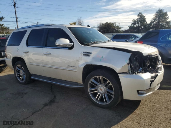 2013 Cadillac Escalade Luxury with VIN 1GYS4BEF9DR159553, listed as a Copart auction lot 44610455 with 128,071 mi miles and Salvage Title. Bid and sale history available at carsss.com. Image 4.