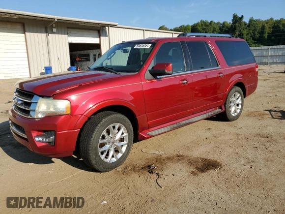 2016 Ford Expedition Max Limited с VIN 1FMJK1KT3GEF17314, выставлен на аукционе Copart как лот 68655054 с пробегом Не указан миль и Списание • Salvage title. История ставок и продаж доступна на DreamBid. Изображение 1.