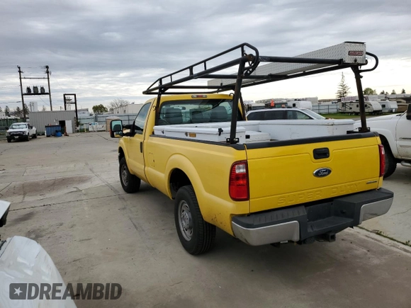 2013 Ford F-250 XL with VIN 1FTBF2B67DEA75470, listed as a Copart auction lot 42008835 with 258,190 mi miles and Clean title. Bid and sale history available at DreamBid. Image 2.