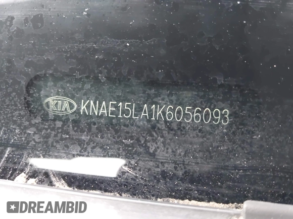 2019 Kia Stinger with VIN KNAE15LA1K6056093, listed as a IAAI auction lot 41620911 with 99,295 mi miles and . Bid and sale history available at DreamBid. Image 9.