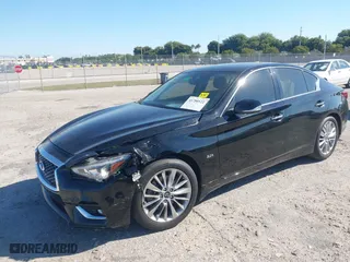 2020 Infiniti Q50 EDITION 30 with VIN JN1EV7APXLM206065, listed as a IAAI auction lot 41780522 with 43,558 mi miles. Bid and sale history available at carsss.com. Image 17.