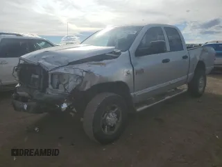 2007 Dodge 2500 Laramie with VIN 1D7KS28A07J623513, listed as a Copart auction lot 46639475 with 241,763 mi miles and Salvage title. Bid and sale history available at DreamBid. Image 1.