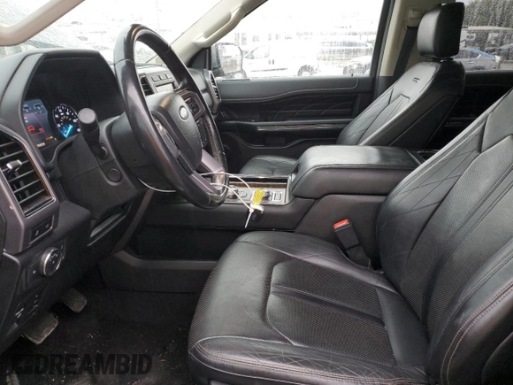 2019 Ford Expedition Platinum with VIN 1FMJU1MT4KEA06243, listed as a Copart auction lot 86574524 with 28,628 mi miles and Salvage Title. Bid and sale history available at carsss.com. Image 7.
