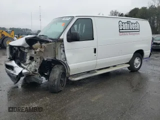 2012 Ford Econoline Cargo Recreational with VIN 1FTNE2EW6CDA54688, listed as a Copart auction lot 88942055 with 329,819 mi miles and Salvage Title. Bid and sale history available at carsss.com. Image 1.