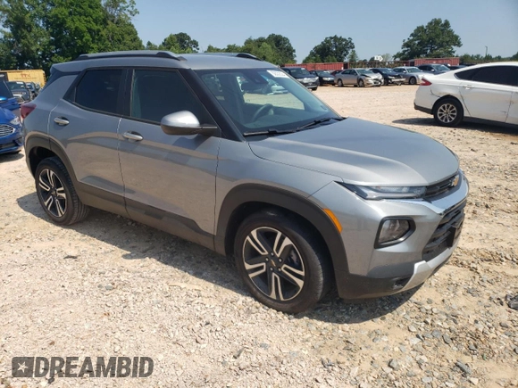 2023 Chevrolet TrailBlazer LT with VIN KL79MPS2XPB207171, listed as a Copart auction lot 62553524 with 3,558 mi miles and Salvage Title. Bid and sale history available at DreamBid. Image 4.