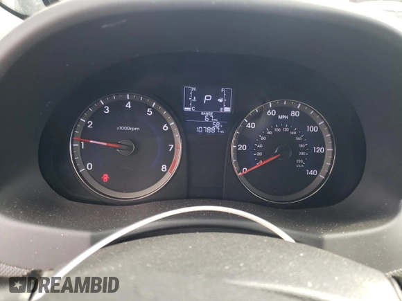 2016 Hyundai Accent SE with VIN KMHCT4AE9GU072335, listed as a Copart auction lot 71236713 with 107,887 mi miles and . Bid and sale history available at DreamBid. Image 9.