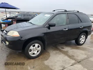 2003 Acura MDX with VIN 2HNYD18273H544735, listed as a Copart auction lot 43746955 with 337,084 mi miles and Salvage Title. Bid and sale history available at carsss.com. Image 1.