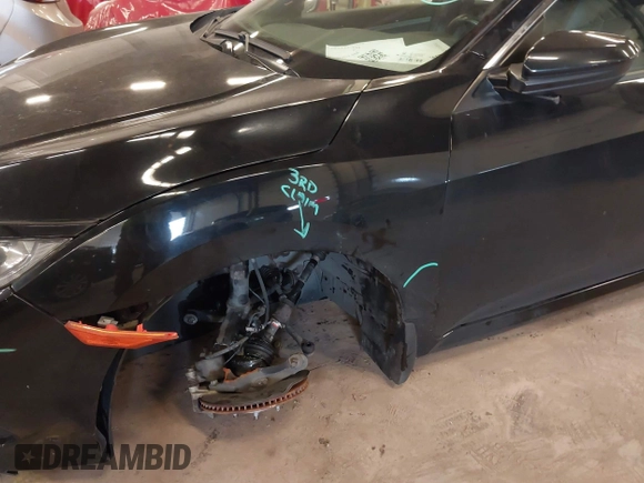2019 Honda Civic Sport with VIN 19XFC2F89KE206213, listed as a IAAI auction lot 41804863 with 76,052 mi miles and . Bid and sale history available at DreamBid. Image 18.