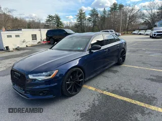 2013 Audi S6 Prestige with VIN WAUF2AFC1DN084170, listed as a Copart auction lot 83120554 with 109,951 mi miles and Clean Title. Bid and sale history available at carsss.com. Image 1.