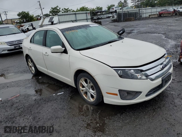 2012 Ford Fusion SE with VIN 3FAHP0HA3CR386483, listed as a Copart auction lot 60967535 with 156,504 mi miles and Salvage title. Bid and sale history available at DreamBid. Image 4.