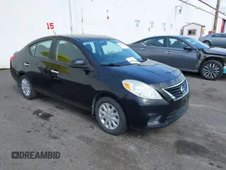 2012 Nissan Versa SV with VIN 3N1CN7AP1CL928719, listed as a IAAI auction lot 41879729 with 128,610 mi miles. Bid and sale history available at carsss.com. Image 1.