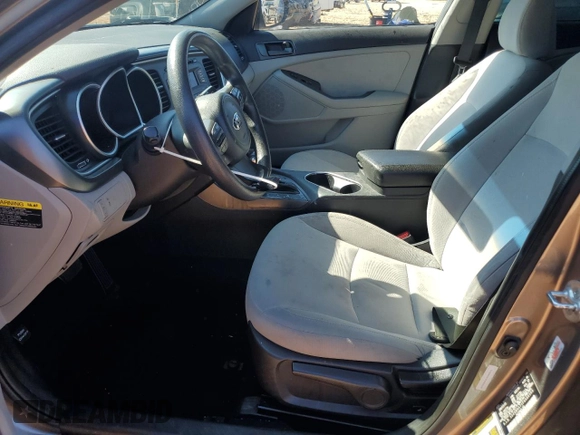 2015 Kia Optima LX with VIN 5XXGM4A73FG486509, listed as a Copart auction lot 49410275 with 110,028 mi miles and Salvage Title. Bid and sale history available at carsss.com. Image 7.