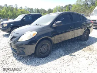 2012 Nissan Versa SL with VIN 3N1CN7AP7CL844100, listed as a Copart auction lot 50015145 with 212,318 mi miles and Clean Title. Bid and sale history available at carsss.com. Image 1.