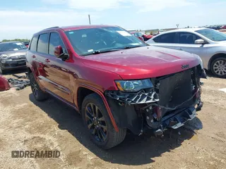 2019 Jeep Grand Cherokee Altitude with VIN 1C4RJFAG1KC619257, listed as a IAAI auction lot 42352249 with 72,562 mi miles and . Bid and sale history available at DreamBid. Image 1.
