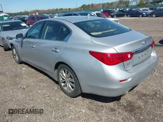 2015 Infiniti Q50 with VIN JN1BV7AR3FM416371, listed as a IAAI auction lot 42036139 with 76,239 mi miles and . Bid and sale history available at DreamBid. Image 3.
