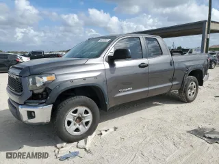 2014 Toyota Tundra 2WD Truck SR with VIN 5TFRM5F19EX074749, listed as a Copart auction lot 46238955 with 153,102 mi miles and Salvage Title. Bid and sale history available at carsss.com. Image 1.