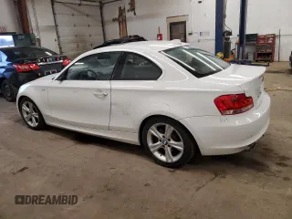 2013 BMW 1 Series 128i with VIN WBAUP7C55DVP24897, listed as a Copart auction lot 85281374 with 151,286 mi miles and Salvage Title. Bid and sale history available at carsss.com. Image 2.