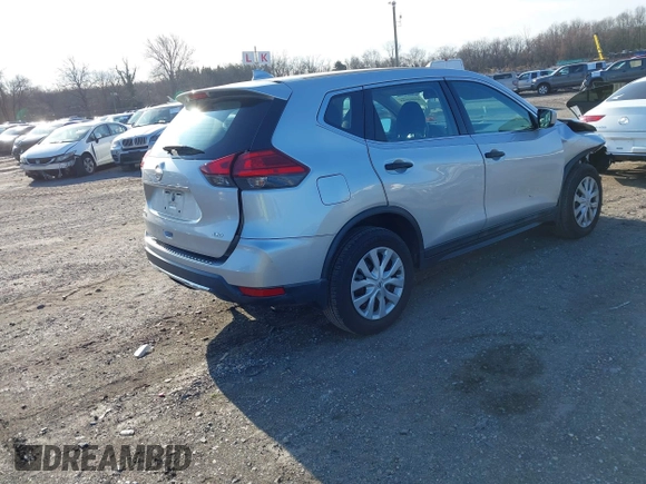2017 Nissan Rogue SV with VIN 5N1AT2MVXHC781791, listed as a IAAI auction lot 41090989 with 127,870 mi miles. Bid and sale history available at carsss.com. Image 4.