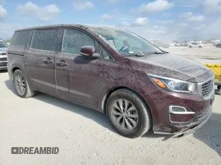 2020 Kia Sedona LX with VIN KNDMB5C16L6625338, listed as a Copart auction lot 68934524 with Not Provided miles and Salvage Title. Bid and sale history available at carsss.com. Image 4.