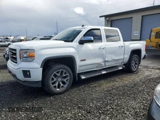 2014 GMC Sierra 1500 SLT with VIN 3GTU2VEC6EG343572, listed as a Copart auction lot 48763855 with 122,559 mi miles and Salvage Title. Bid and sale history available at DreamBid. Image 1.