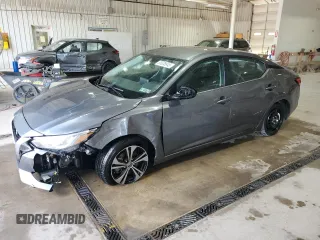 2022 Nissan Sentra SV with VIN 3N1AB8CV2NY315905, listed as a Copart auction lot 55638945 with 43,416 mi miles and Salvage Title. Bid and sale history available at DreamBid. Image 1.