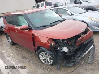 2021 Kia Soul LX with VIN KNDJ23AU5M7741906, listed as a IAAI auction lot 41608289 with 81,551 mi miles. Bid and sale history available at carsss.com. Image 1.