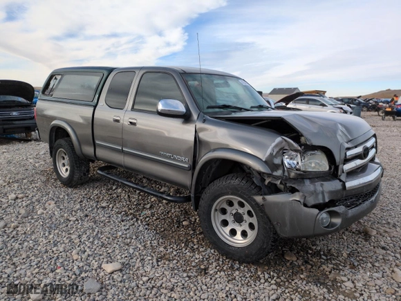 2005 Toyota Tundra SR5 with VIN 5TBBT44105S465448, listed as a Copart auction lot 41834635 with 180,019 mi miles and Salvage Title. Bid and sale history available at carsss.com. Image 4.