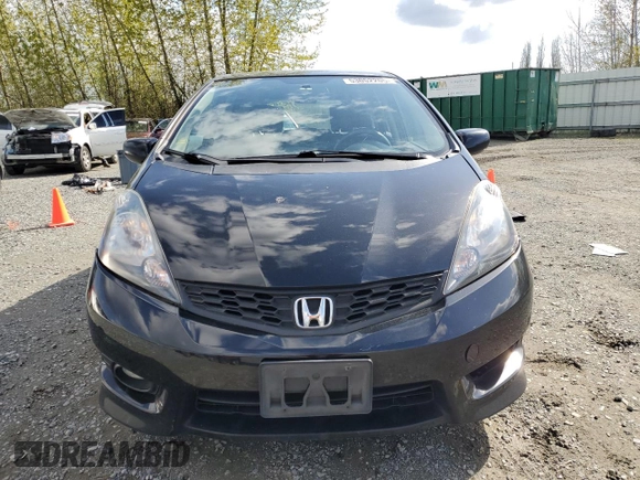 2012 Honda Fit Sport with VIN JHMGE8H58CC013885, listed as a Copart auction lot 53052205 with 144,182 mi miles and Salvage Title. Bid and sale history available at carsss.com. Image 5.