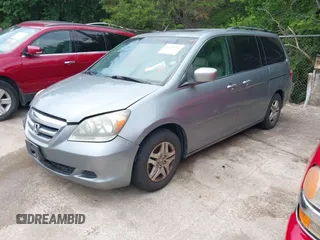 2006 Honda Odyssey EX-L with VIN 5FNRL38746B017069, listed as a IAAI auction lot 42124194 with 1 mi miles. Bid and sale history available at carsss.com. Image 2.