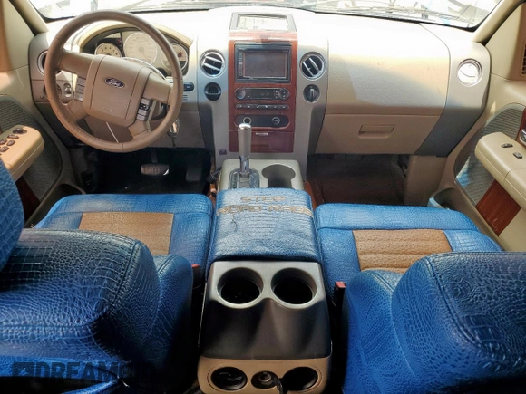 2007 Ford F-150 XLT with VIN 1FTPW12V07KA71998, listed as a Copart auction lot 58439215 with 224,254 mi miles and Clean title. Bid and sale history available at DreamBid. Image 8.